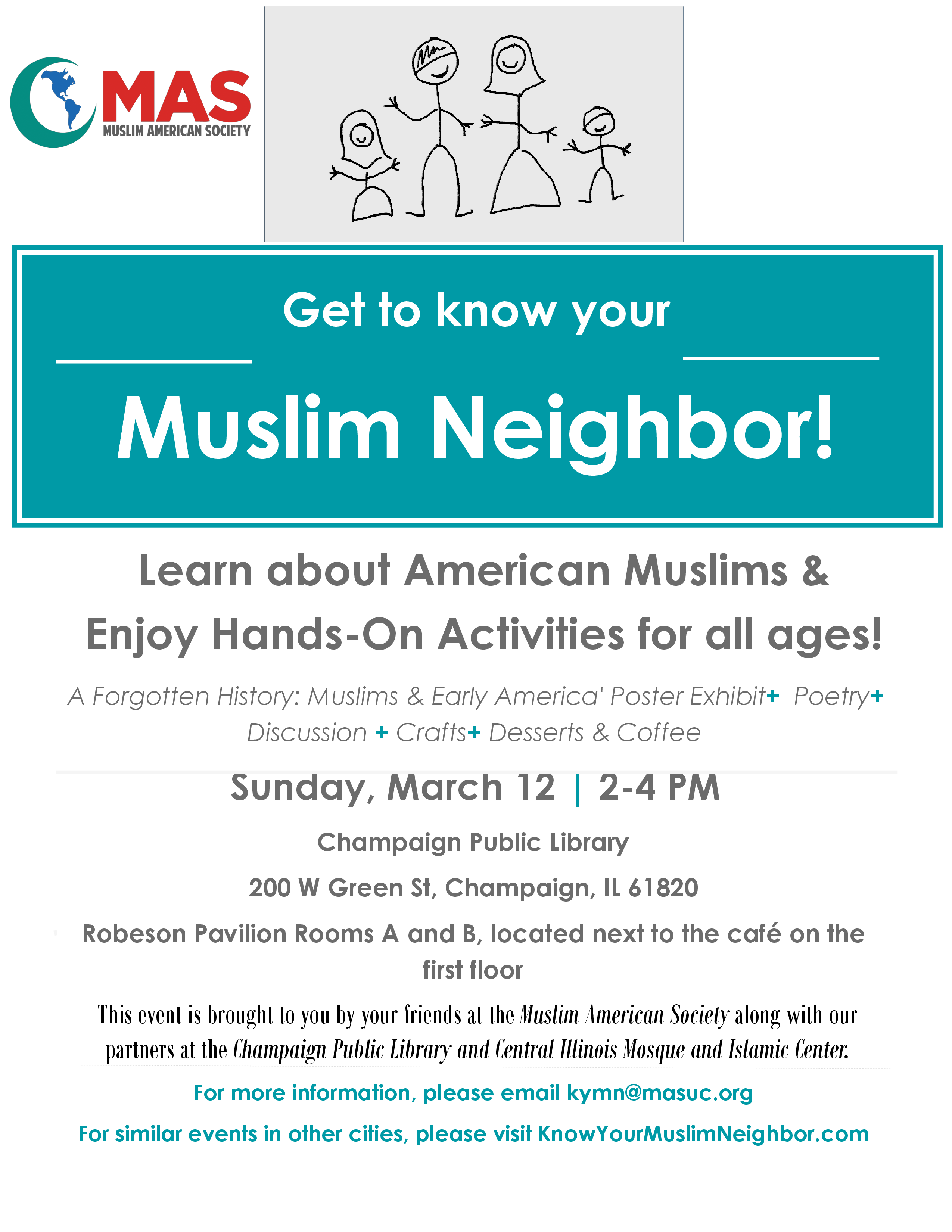 Know Your Muslim Neighbor - Flyer